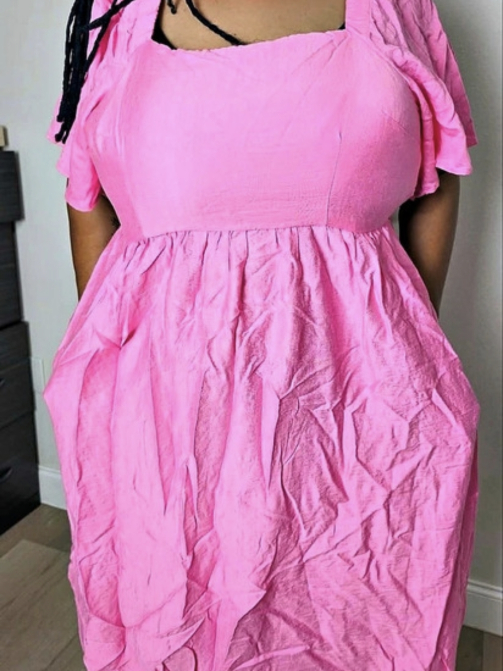 A New Day Pink Midi Dress Size XXL